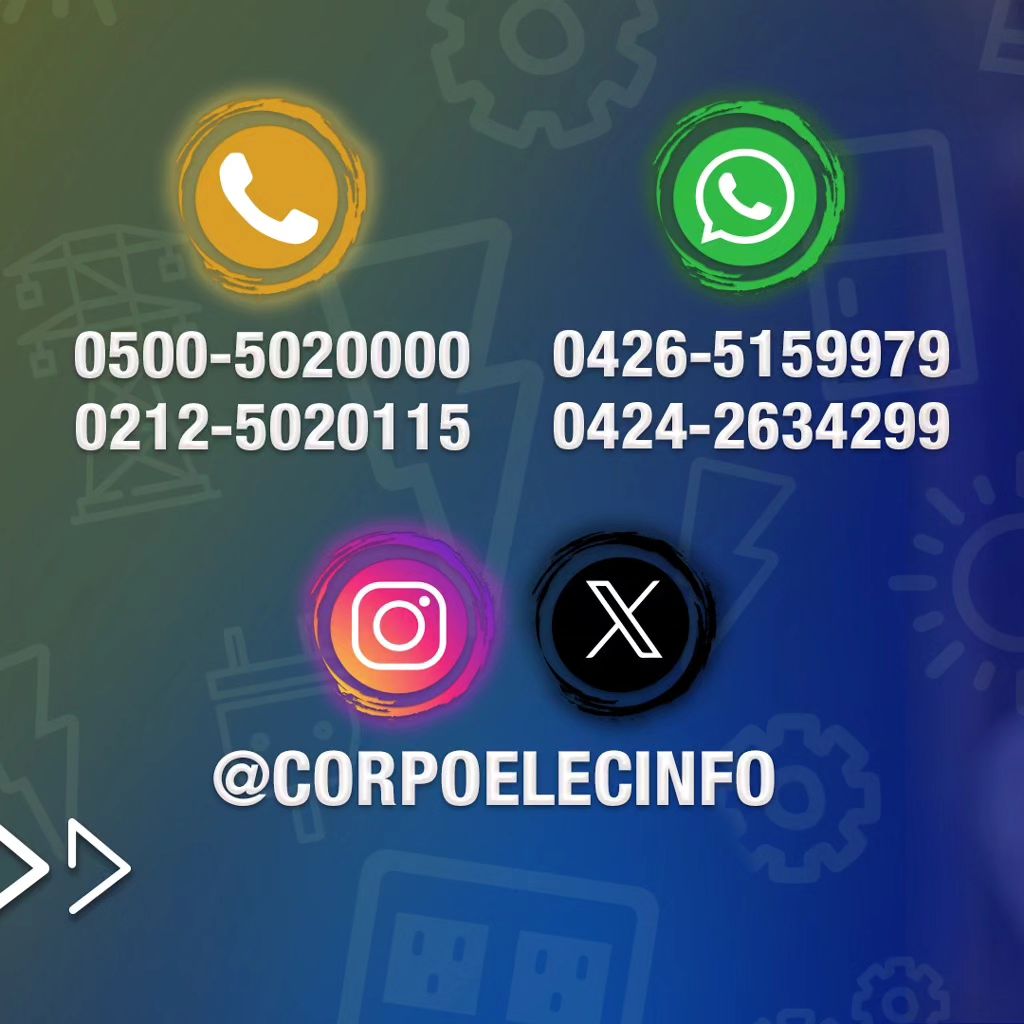 Corporación Eléctrica Nacional tweet media