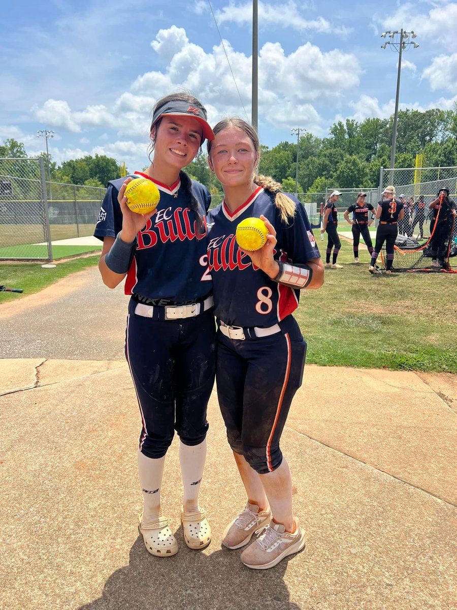 EC Bullets (@bulletsmcmahan) on Twitter photo Congrats to this speedy duo, Journee Schofield and Jayden Covey on hitting no doubters today at the Triple Crown SE Nationals! When you hit them that far, you don’t have to use your speed! Way to go, ladies! 💙🧡
<a href="/CentreCSoftball/">Centre Softball</a>
<a href="/CHSsbLions/">CENTRAL SOFTBALL</a>
<a href="/DCCruSoftball/">Dallas Christian College Softball</a>
<a href="/Schofie1Journee/">Journee Schofield</a> Congrats to this speedy duo, Journee Schofield and Jayden Covey on hitting no doubters today at the Triple Crown SE Nationals! When you hit them that far, you don’t have to use your speed! Way to go, ladies! 💙🧡
<a href="/CentreCSoftball/">Centre Softball</a>
<a href="/CHSsbLions/">CENTRAL SOFTBALL</a>
<a href="/DCCruSoftball/">Dallas Christian College Softball</a>
<a href="/Schofie1Journee/">Journee Schofield</a>