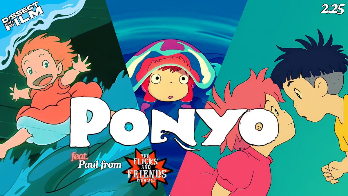 dissectthatfilm's tweet image. PREMIERE DAY!

Join us tonight at 7:30pm EST on YouTube, as we finally dive into the world of Studio Ghibli and Miyazaki with 2008's PONYO, with special guest @LifeWithDadpool of @f_fpodcast .
HAAAAAAMMMMM!!