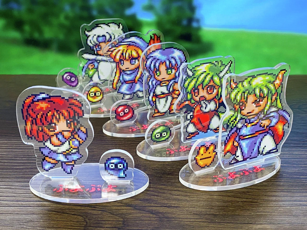【全11種セット】ぷよぷよ ピクセルペアクリアスタンド セガ公式アカウント🦔 on X: 