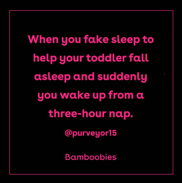 Whoops! Guess I'm staying up until the midnight feeding now 🤣