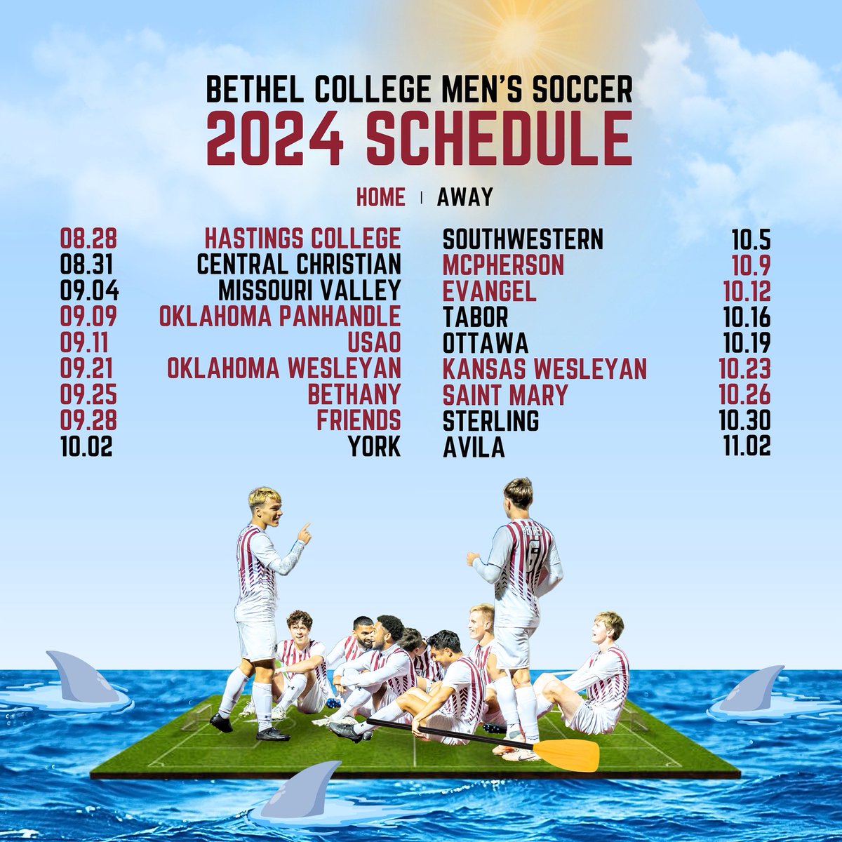 Bethel College Men's Soccer tweet media