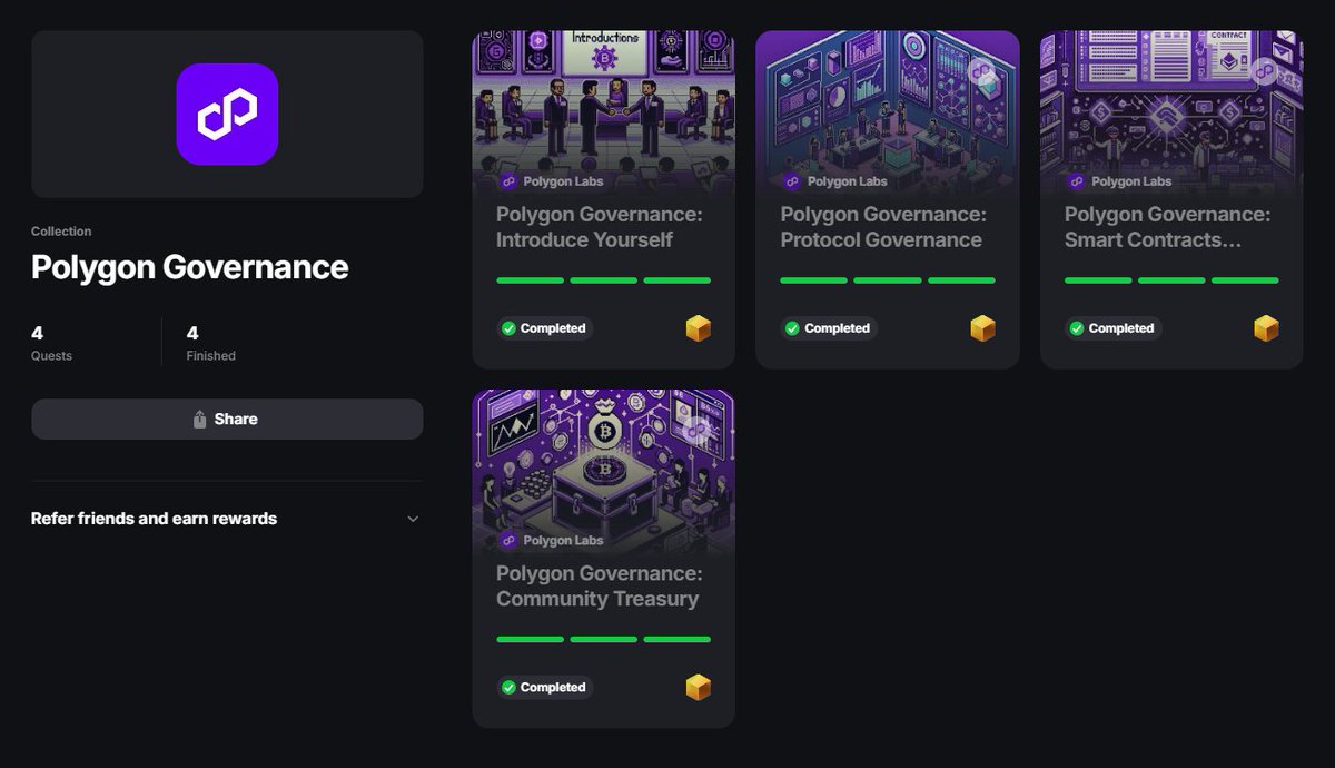 CryptoDuck_TH's tweet photo. มั่นใจว่าคนไทย 87.5% ยังไม่ได้ทำเควสนี้
🟣 Polygon Governance จาก Layer3

ทำฟรี สี่คิ้ว (4 CUBEs) เสียแค่ MATIC ไม่กี่ตัง
1⃣ https://t.co/6IrUpEBQbH
2⃣ https://t.co/zGgkQxZ4K3
3⃣ https://t.co/VYyOGrXYaY
4⃣ https://t.co/TOxruwgKtl

ปิดท้าย มินต์ NFT ตบตูด
👉 https://t.co/duz6lXkcFM