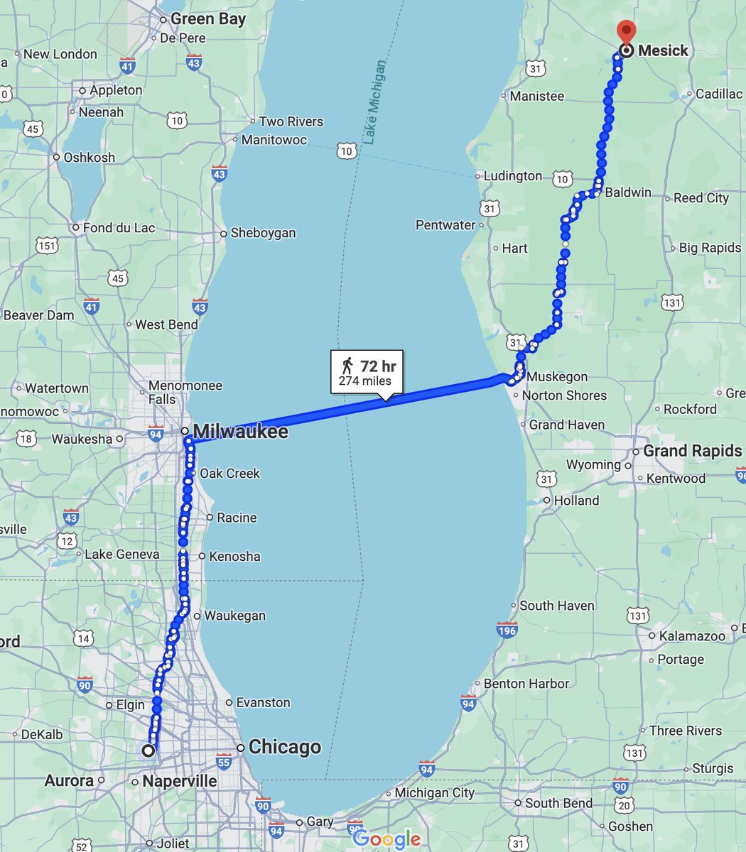 unlikelymoose's tweet photo. Alright, Google Maps. How do you think this is possible? https://t.co/H9n8vpmAll