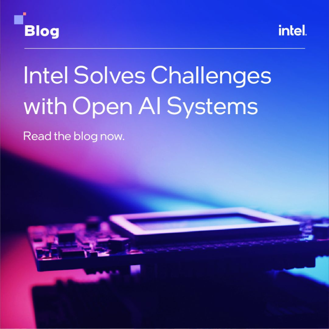 Proud to see Intel’s GenAI RAG solution in action. It makes deploying &amp; scaling RAG and LLM applications in enterprises so much easier, thanks to the Open Platform for Enterprise AI (OPEA) foundation. Great to be part of such an innovative team! #IAmIntel bit.ly/3SfkplI