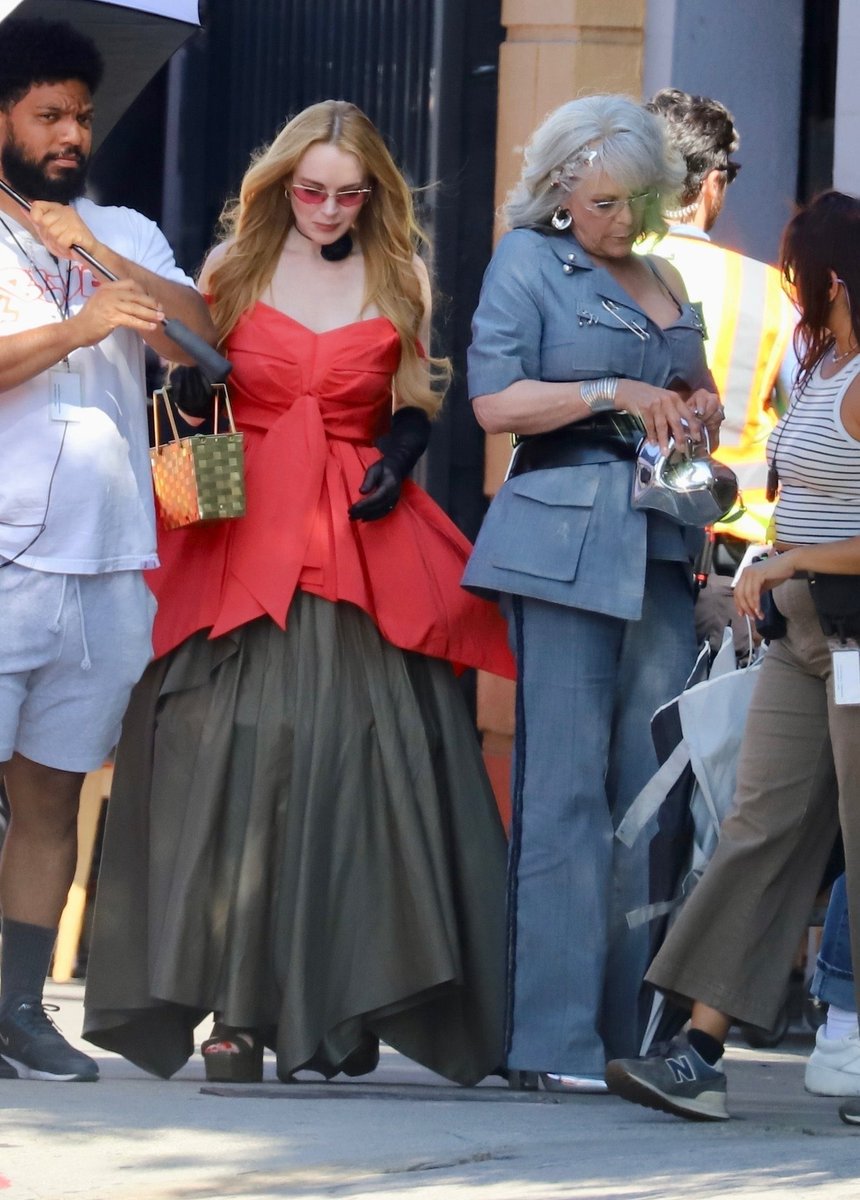 freaky friday red dress Freakier Friday Features A Lindsay Lohan Easter Egg You Probably Missed