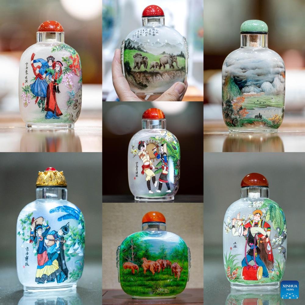 内画は中国の伝統的な芸術形式で、もともとは嗅ぎたばこを入れる小さな