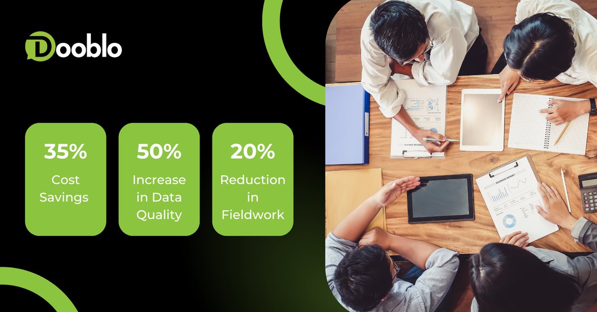 Achieve remarkable efficiency with Dooblo! 🚀 Our SurveyToGo software delivers 35% cost savings, 50% better data quality, and 20% less fieldwork. Transform your research now.

Discover more: dooblo.net

#DataCollection #SurveySoftware #ResearchEfficiency #Dooblo