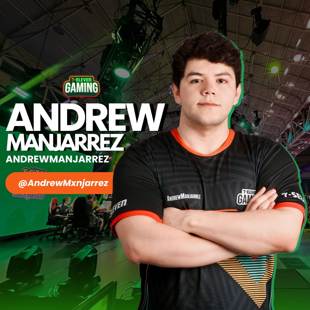 7ElevenGaming's tweet photo. ¡Nuestro capitán y el primer clasificado a Worlds! 🌎🏆 Conoce a @andrewmxnjarrez  😍 Geek, Nerd, Poryfan #1 y Finalista en el Special Event de CDMX, lo prepara todo para el torneo más importante del año https://t.co/uUoQE13Odh