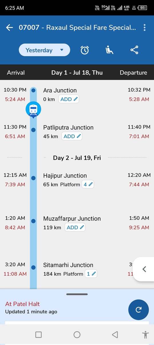 pcm8081's tweet photo. @RailwaySeva @drmkota @RailMinIndia @AshwiniVaishnaw https://t.co/Ilq9rGV4oV