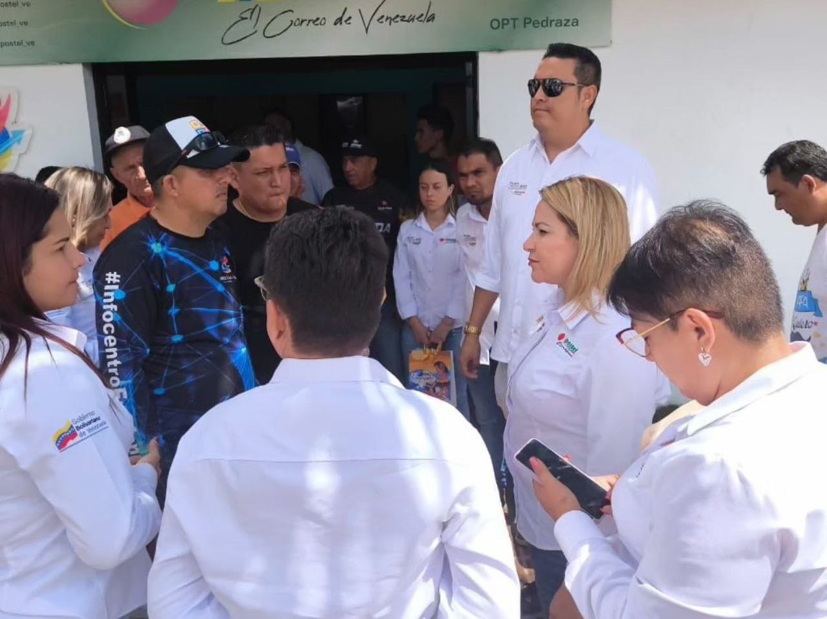 Ipostelrcentral's tweet photo. En Ipostel continuamos con el Despliegue Postal Nacional 2024, basados en las Inspecciones Postales en el estado Barinas, para llegar a la Oficina Postal Telegráfica Pedraza.

📝https://t.co/HXqe39KFYE https://t.co/u4rkUseFLg