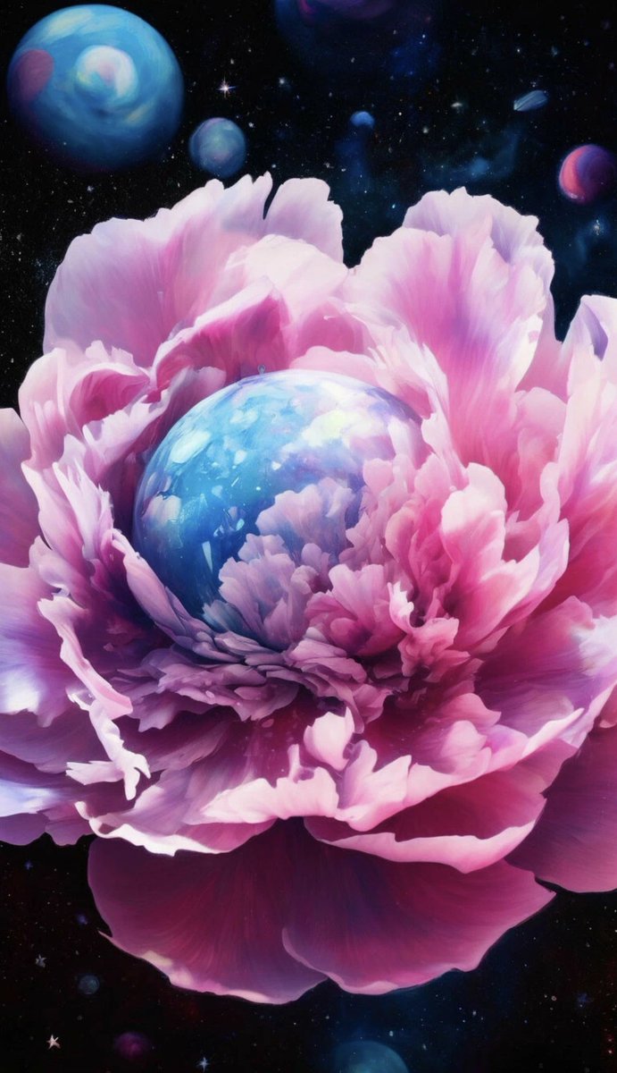 My work co-authored with AI 🌸#ArtistOnTwitter #acrylicpainting #plotnikovaART #botanicalart #botanicalpainting #ai #AIart #AIcommunity #шедеврум