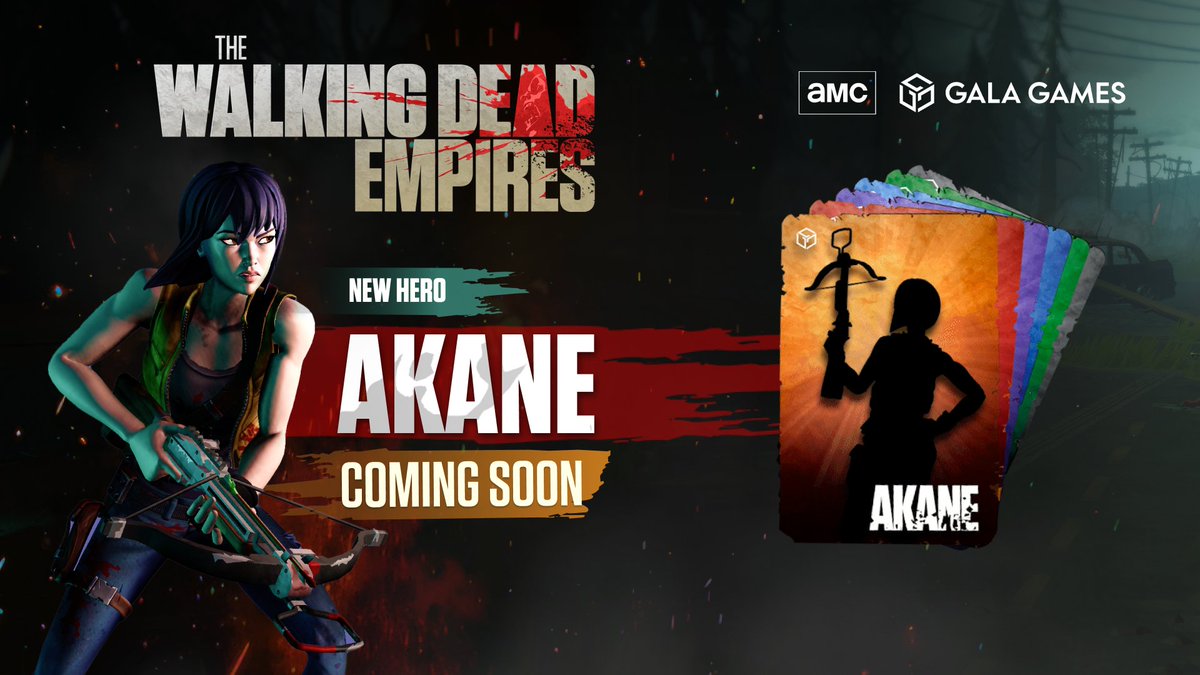 Crossbow loaded✅
Walker in sights ✅
Akane is ready to fight ✅

Meet the new Hero coming to The Walking Dead: Empires #twdempires

gogames.gala.com/uhegf