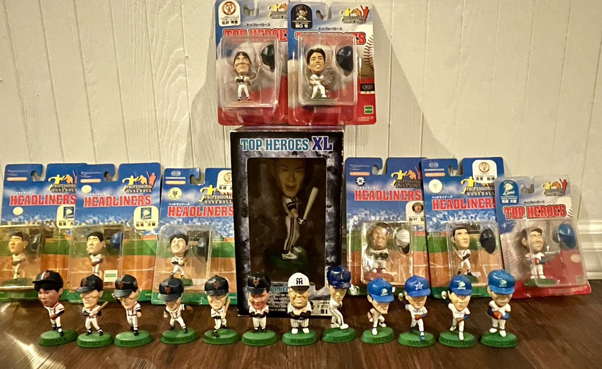 HeadlinerHenry's tweet photo. I’ve been buying up all the Japanese baseball Headliners available. These are hard to find and expensive to ship to the U.S. but are my new favorite collection 😍 https://t.co/fGLvw5beaA