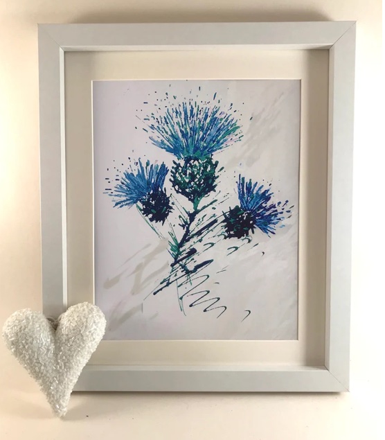 💙Scottish Thistle in blue original art print 🩵 #MHHSBD #womaninbizhour #TheCraftersUK #shopindie 

etsy.com/uk/listing/836…