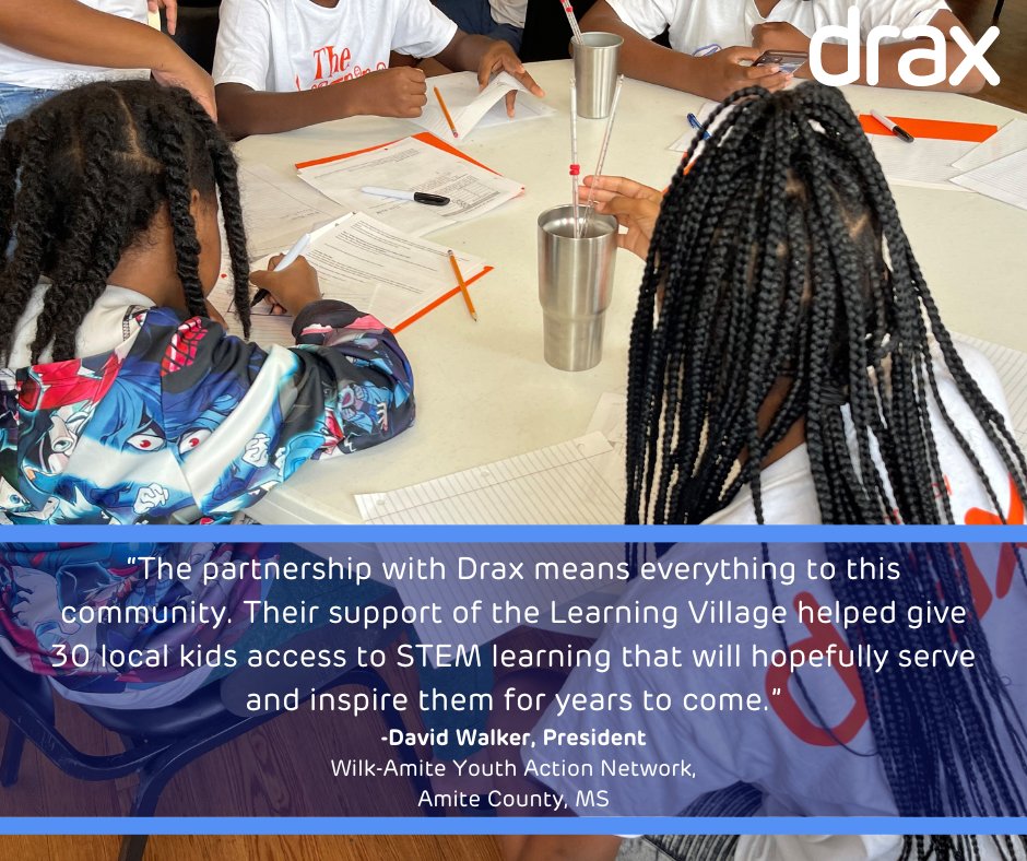 The Drax Community Fund has awarded nearly $100,000 to local non-profit organizations and community projects in Amite County, MS! Learn about all the organizations the Drax Community Fund is supporting by following this link: ow.ly/7m9k50SFCc5