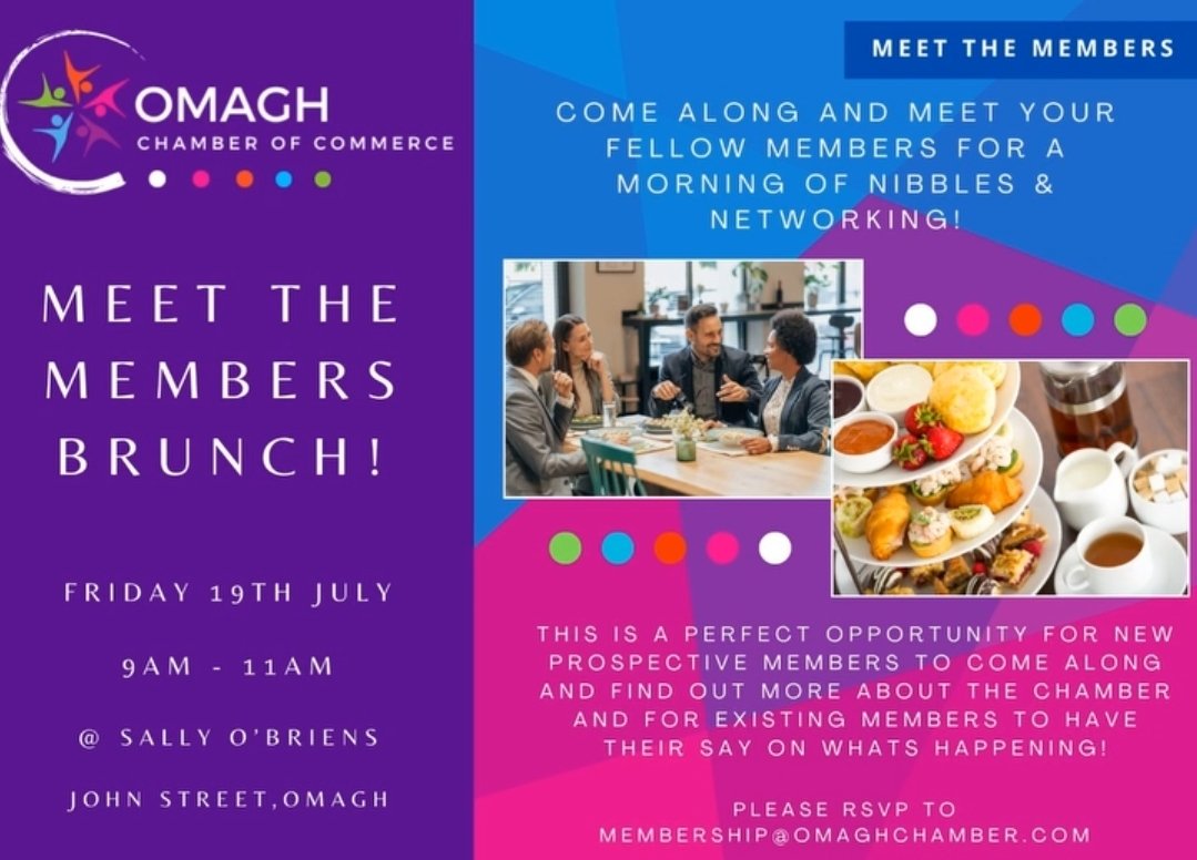 DiamondOmagh's tweet photo. Looking forward to the first of many events organised by Omagh Chamber of Commerce.. https://t.co/DhjWBsWOCd