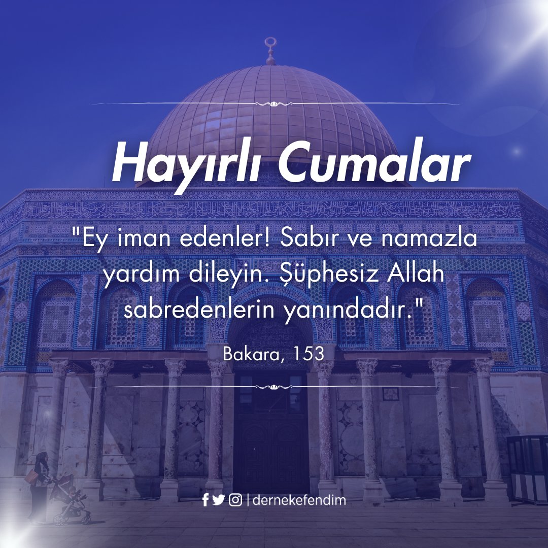 #HayırlıCumalar