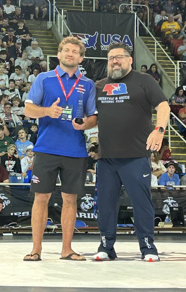 When I started running camps in the summer of 2003 I knew what I wanted to do with my life was coach wrestling….  I excelled as a competitor but I always felt like I could give more as a coach, people always said I had a special ability to pass on information to others.  When