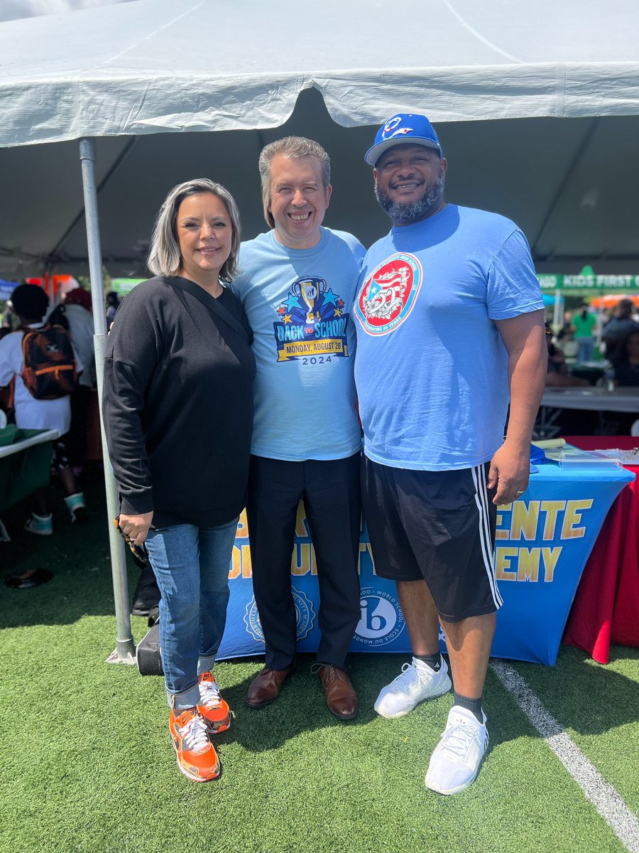 Dr. Moody, Principal of Alcott College Prep HS tweet media