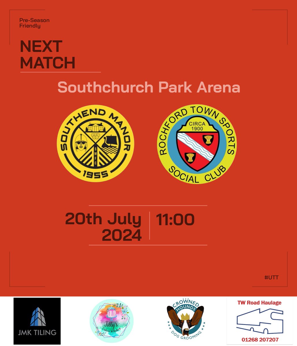 RtfcSaturdays's tweet photo. A game for both teams again this weekend, with our 1sts away to @ManorU23 &amp; our reserves host new side ATF. Any support would be appreciated❤️💛❤️💛 https://t.co/6hTacM4XoR