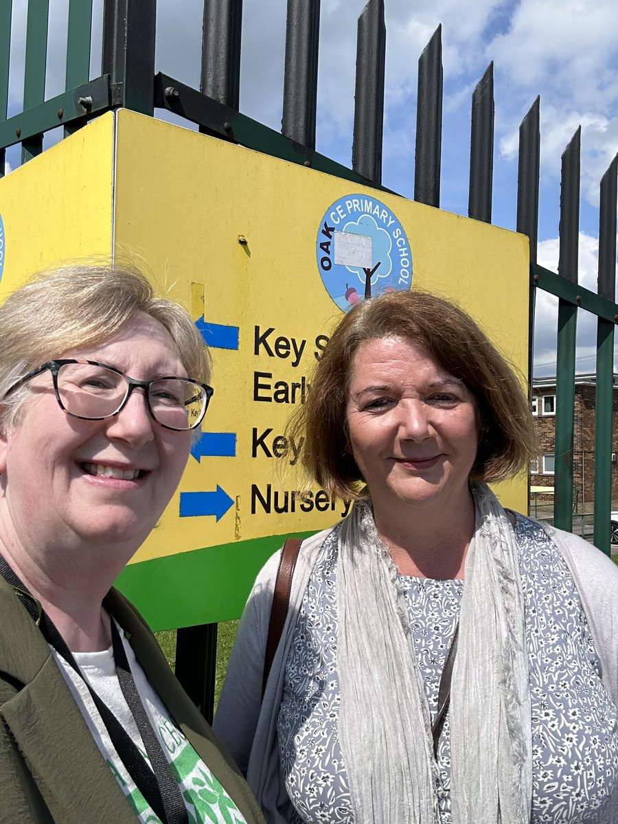 A lovely part of the role. Attending the leavers assembly at Oak Primary with Jo Lawson