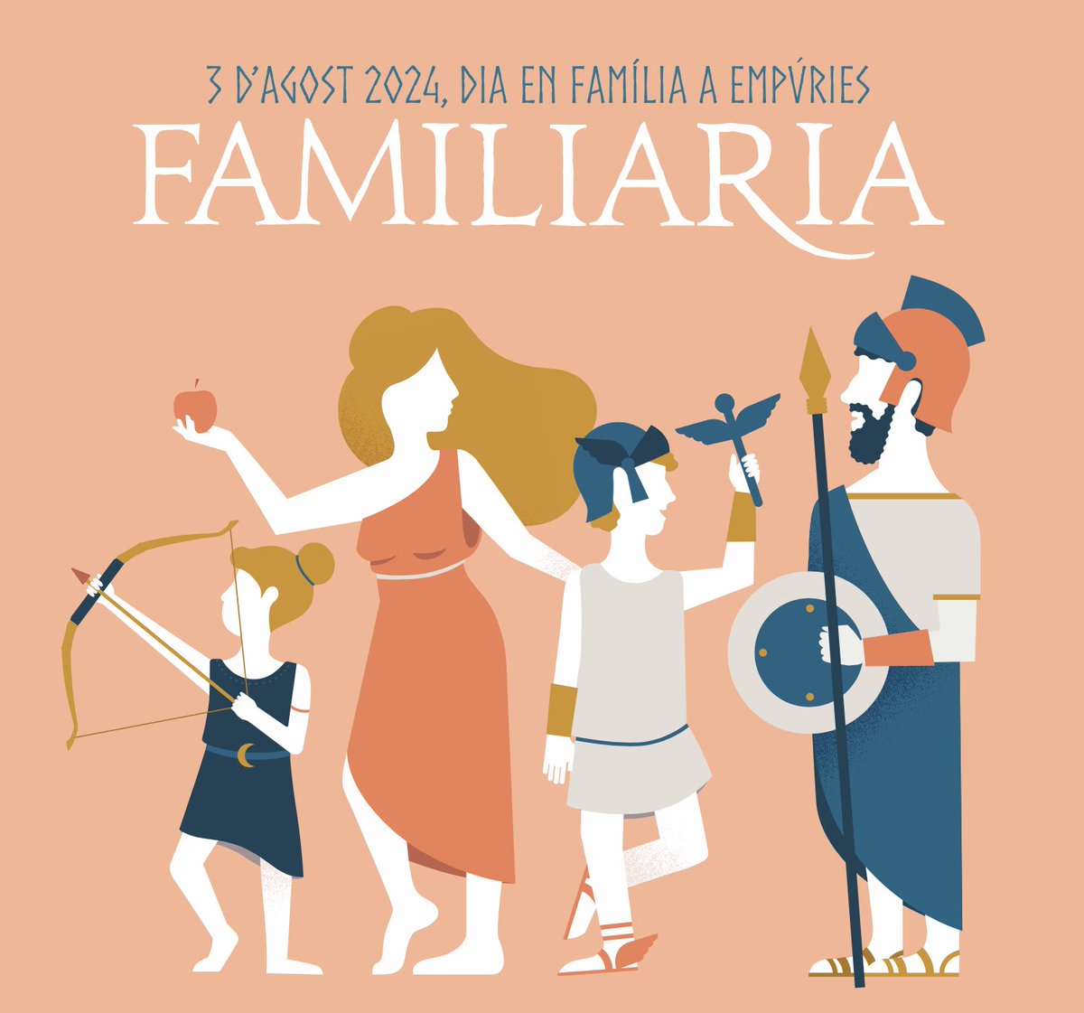 BarcinoOriens's tweet photo. IXena edició del festival 𝔽𝔸𝕄𝕀𝕃𝕀𝔸ℝ𝕀𝔸
Un dia per gaudir en #Família al jaciment arqueològic d’Empúries #MACempúries
Dissabte 3 d'agost de 2024 a Empúries-L’Escala.
🖐️ᐯIᑌᖇE-ᔕEᑎTIᖇ-TOᑕᗩᖇ
ℹ️ https://t.co/g84IUP2Igo
#Familiaria #Empúries #Emporion #Emporiae #Cultura https://t.co/wE0Up5OW0A