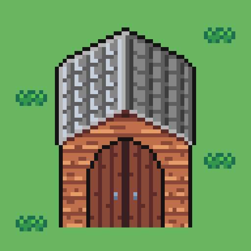 ValiantPandaDev's tweet photo. I made my first ever building in pixel art today. I've always put it off, but I finally caved and gave it a go. I'm really happy with how it came out, and I'll be using it in my current project 
#aseprite #pixelart #gamedev https://t.co/wnoDN68Tzu