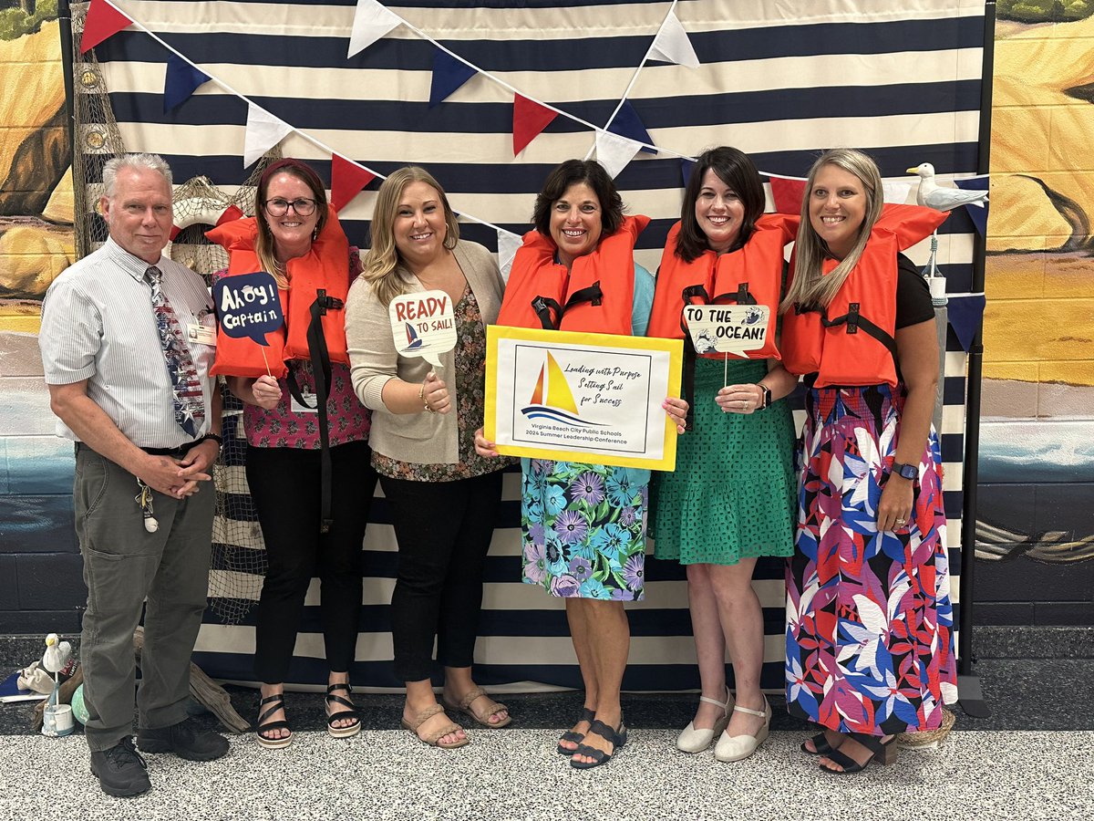 Day 2 of Leadership Conference- Enjoyed the time to connect and chart the course for this school year with our team! <a href="/BethBianchi/">Beth Bianchi</a> <a href="/PES_Mustangs/">Pembroke Elementary</a>