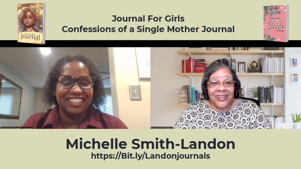 vancollins's tweet photo. Empowering Journals for Kids and Single Moms with Michelle Smith-Landon ... https://t.co/JBR8Szkz4x via @YouTube https://t.co/Azi5ffKdaY