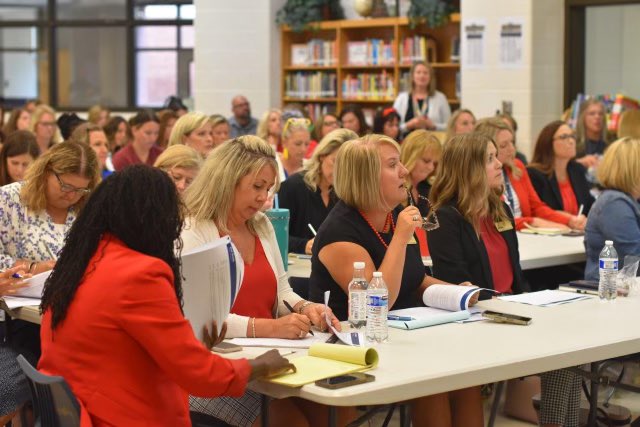 MED_MEDavis's tweet photo. 15 days and we are ready for a great first day @CherokeeSchools! The excitement is contagious as our new teachers start at #TeamCherokee and the school admin teams and district leaders convene in the #2024LeadershipSymposium. #WeAreElevatingTheExcellenceCCSD https://t.co/TwwF6QQyIF
