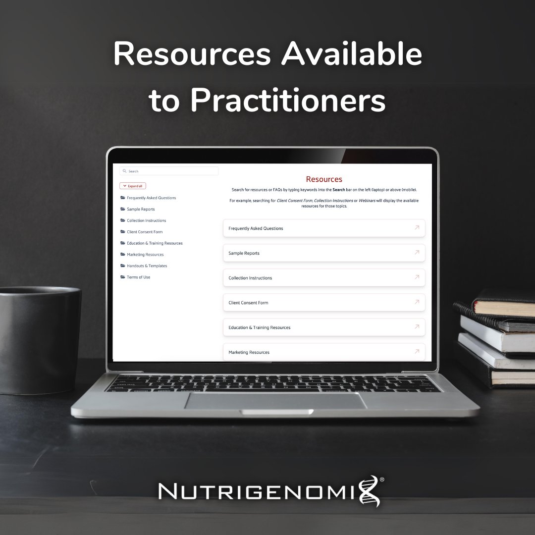 Nutrigenomix's tweet photo. Did you know that joining our network of healthcare professionals gives you access to more than just our test kits?

When you register for a free practitioner account and join thousands of Nutrigenomix practitioners in over 75 countries worldwide, you get access to our entire library of education and training resources too!

Our Nutrigenomix practitioners have exclusive access to:

✔ Educational and Training Resources that include our training guide, webinars, research publications, and how-to videos.

✔ Marketing Resources to help promote Nutrigenomix in your practice, such as logos, social media materials, and brochures to help them get started!

✔ Sample Reports for all of our reports, including our 70-gene Health, Sport, Fertility and Plant-based test, and our Skin test.

✔ Ongoing support from the Nutrigenomix team. You can send us an email anytime at info@nutrigenomix.com with your questions.

To learn more about how Nutrigenomix can help you provide more personalized nutrition recommendations for your clients, click on the link in our profile. There you can register for a free practitioner account and gain access to our library of resources, training guides, exclusive webinars and more.

#Nutrigenomix #PrecisionNutrition #GeneticTesting #Nutrigenomics #Nutrigenetics #PersonalizedNutrition #GeneticTesting #GeneticTest #DNATest #DNANutrition #SportNutrition #FertilityNutrition #PlantBasedNutrition #NutritionEducation