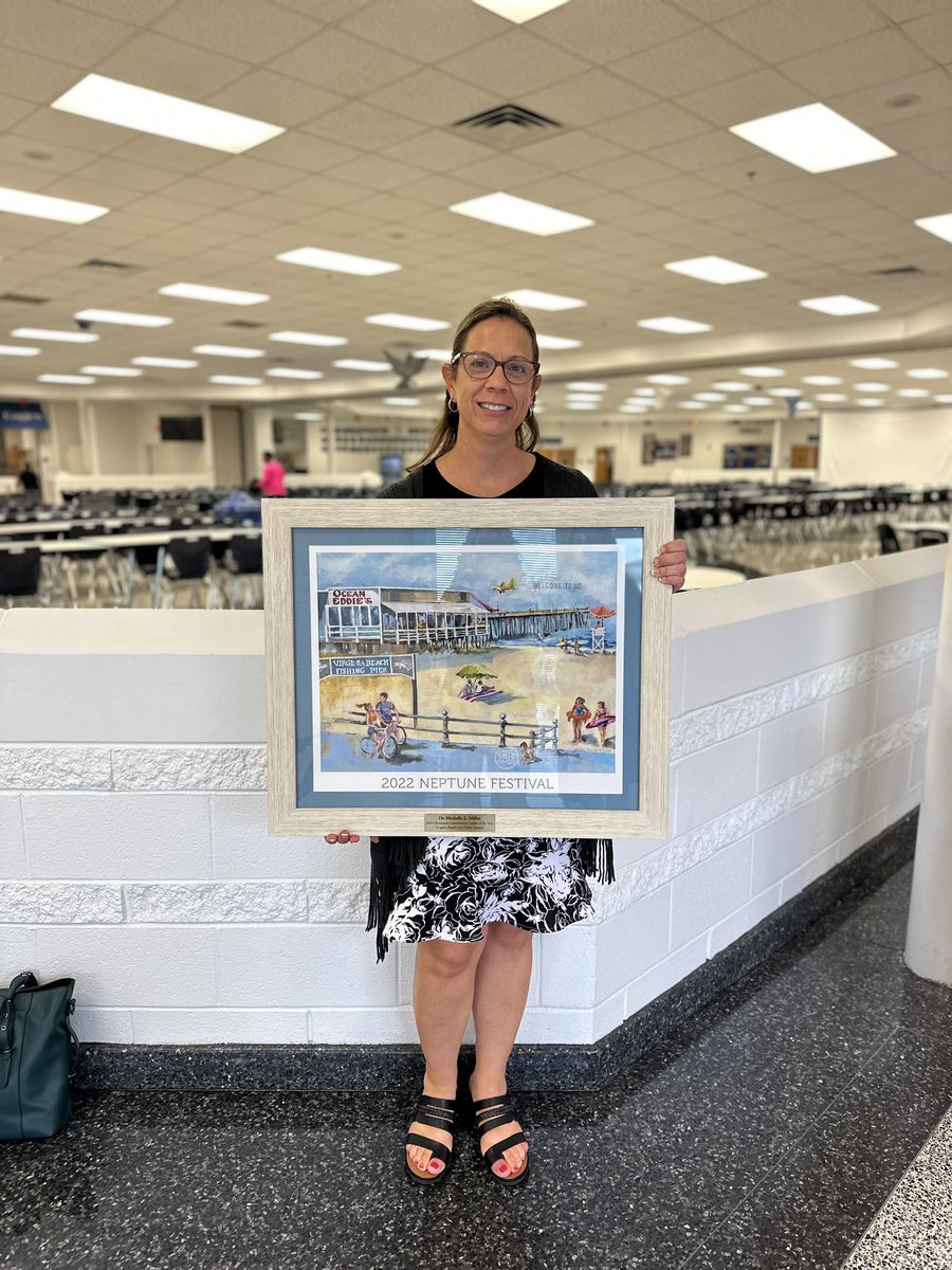 Congratulations to Dr. Michelle Miller, VBCPS’ Elementary Instructional Leader of the Year!