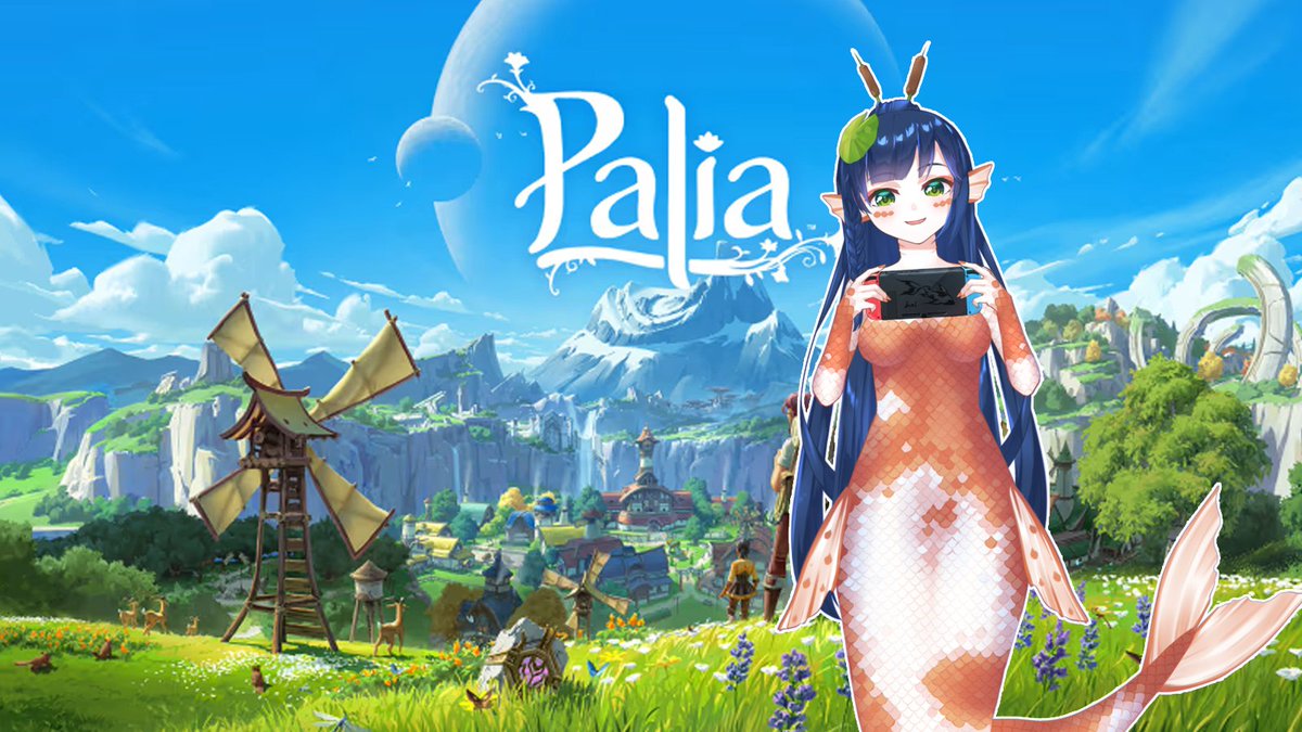 KoiMermaiden's tweet photo. Haven't visited Palia in a long time... Did anything change? Time to demolish the local wildlife population.

#palia #Vtuber https://t.co/UijSnoPR7H
