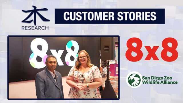 johnlsun's tweet photo. At this year's #CustomerContactWeek, industry analyst @zkerravala had a great conversation with Debra Smith, Director of #ContactCenter Operations at the @sandiegozoo, about how @8x8 enables her team to enhance #customerexperiences. Watch the ZKast here. https://t.co/IatdO2ZXn5 https://t.co/sTqOWbuSjh