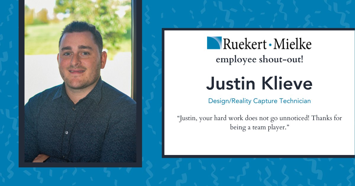 “Justin, your hard work does not go unnoticed! Thanks for being a team player.”

Our employee-owners empower each other to thrive by anonymously recognizing each other's hard work and success. Great Job, Justin!