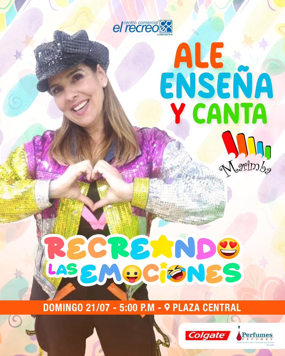 elrecreocc's tweet photo. 7/7
Cantemos juntos🎵

#CCElRecreo #DiaDelNiño #RecreandoLasEmociones #PlanesEnCaracas #Caracas #Venezuela #vzla #ccs https://t.co/4HL1hpx0f8