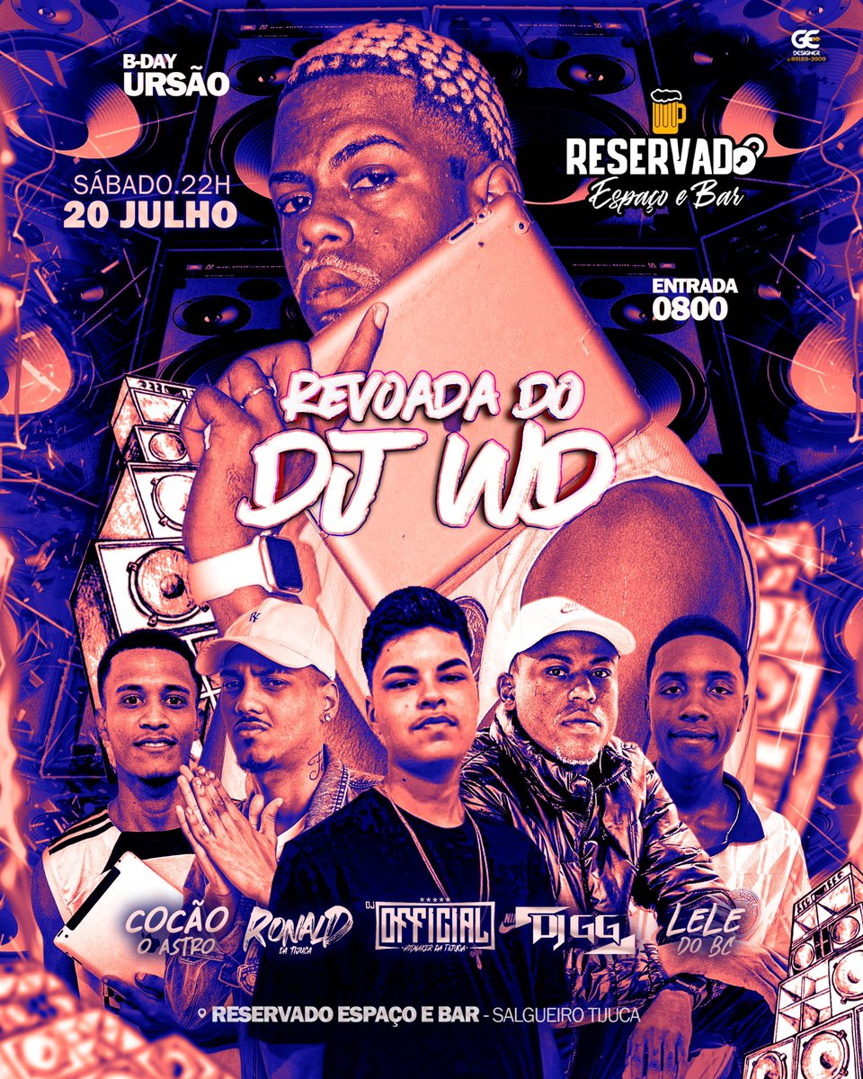 Reservadobar's tweet photo. Sábado tem Aquela revoada do DJ WD  no Reservado 🚀🔥 https://t.co/snwRno1WYO