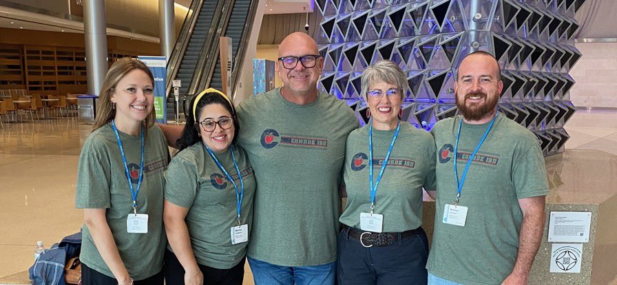 Wilkerson Intermediate representing at PLC at Work in San Antonio! 🖤❤️