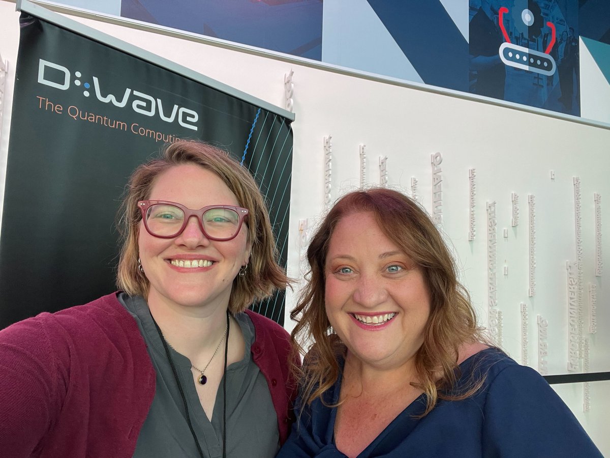 dwavequantum's tweet image. Hello Chicago! We’re at @MxDInnovates' inaugural Quantum Technology in Manufacturing event today, sharing how #quantumoptimization can tackle production scheduling.
$QBTS