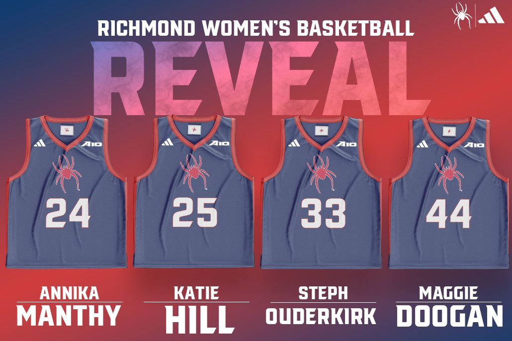 𝐑𝐨𝐬𝐭𝐞𝐫 𝐂𝐨𝐦𝐩𝐥𝐞𝐭𝐞. 🔒

@spiderathletics // #OneRichmond 
New faces 🟰 New #️⃣s ☝️🕷️🏀