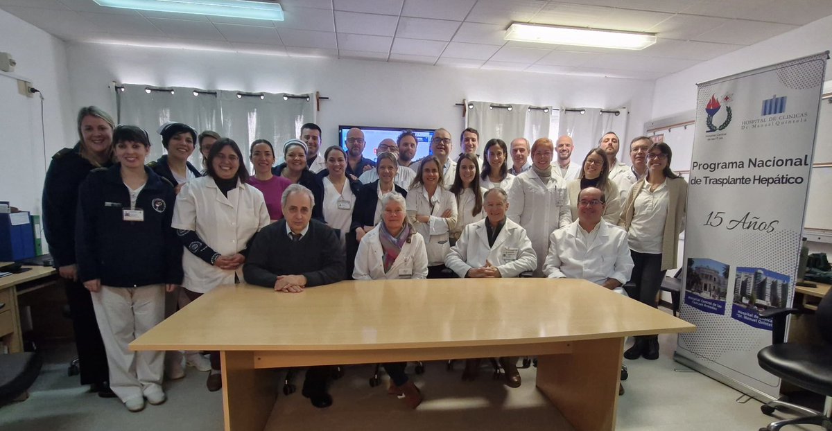 Mañana los invitamos a seguir por el canal de YouTube del MSP la conmemoración de los 15 años del programa de trasplante. Orgullo de ser parte de este equipo.