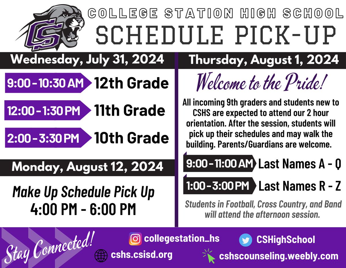 College Station HS tweet media