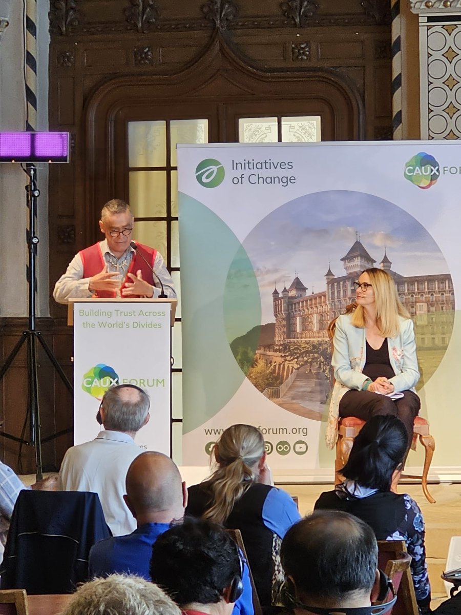 caux_iofc's tweet photo. Day 2 at #CauxDemocracy: Revitalising democracy and human rights with @CMomal, @SylviValentin, @LewisCardinal and Todd Howland.
Watch the replay: @CAUXIofC.
#CauxForum #CauxForum #DemocracyMatters #peace
@EDA_DFAE @ClubDiploGE @UNHumanRights #humanrights @IofCIntl @KofiAnnanFdn https://t.co/OKwPpzRX7j