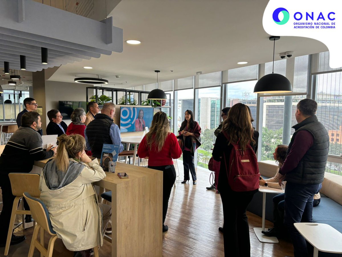 ONAC_COLOMBIA's tweet photo. 🤝Hoy participamos en el intercambio @GQSPColombia con #Paraguay. Recibimos a la Unión Industrial Paraguaya y al Viceministerio de Industria para conocer nuestra infraestructura de calidad nacional. 

¡Fortaleciendo lazos en América para elevar la confianza en la calidad! https://t.co/B364R3AtUZ