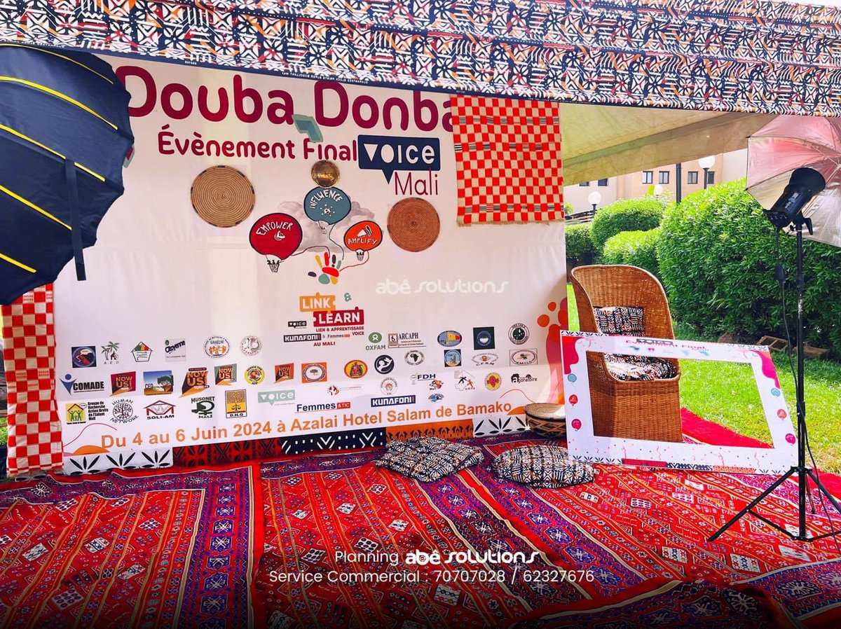 BestYorki's tweet photo. Retour en image  sur notre mise en place lors de la cérémonies de cloture du projet DOUBA DONBA avec nos installations vip en : 
✅ 𝑪𝒉𝒂𝒑𝒊𝒕𝒆𝒂𝒖𝒙
✅ 𝑮𝒂𝒓𝒅𝒆𝒏𝒔 
✅ 𝑷𝒂𝒗𝒊𝒍𝒍𝒐𝒏𝒔 
✅ 𝑺𝒕𝒂𝒏𝒅𝒔 𝒑𝒐𝒖𝒓 𝒔𝒂𝒍𝒐𝒏𝒔 𝒆𝒕 𝒆𝒙𝒑𝒐𝒔𝒊𝒕𝒊𝒐𝒏𝒔 
☎️ + 223 70707028 https://t.co/enSC20A4q0