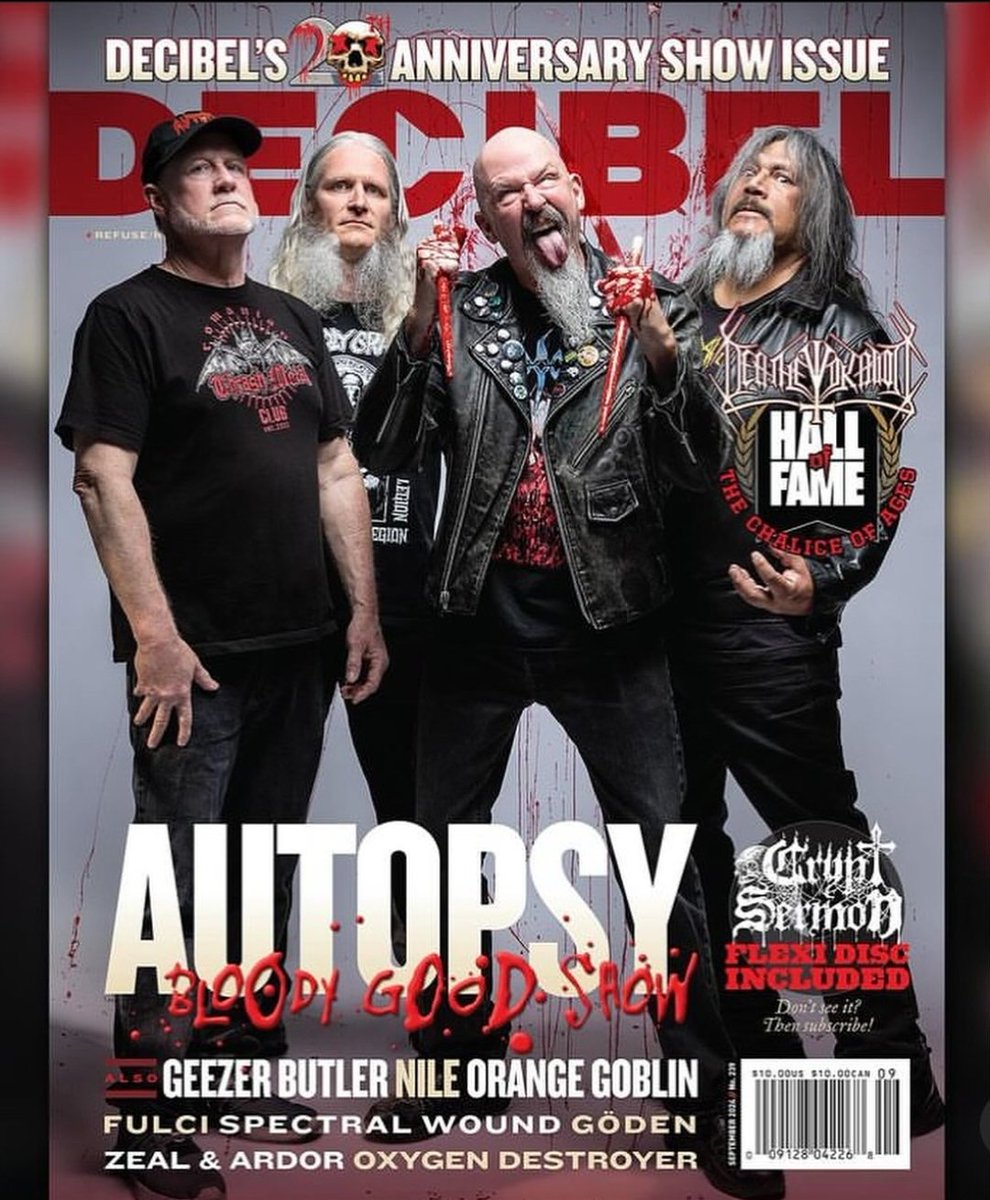 We always love seeing our bands in print. Thank you to <a href="/dbmagazine/">Decibel Magazine</a> for the amazing profile of Oxygen Destroyer 💪🏻💀 #decibelmagazine #oxygendestroyer #redefiningdarkness