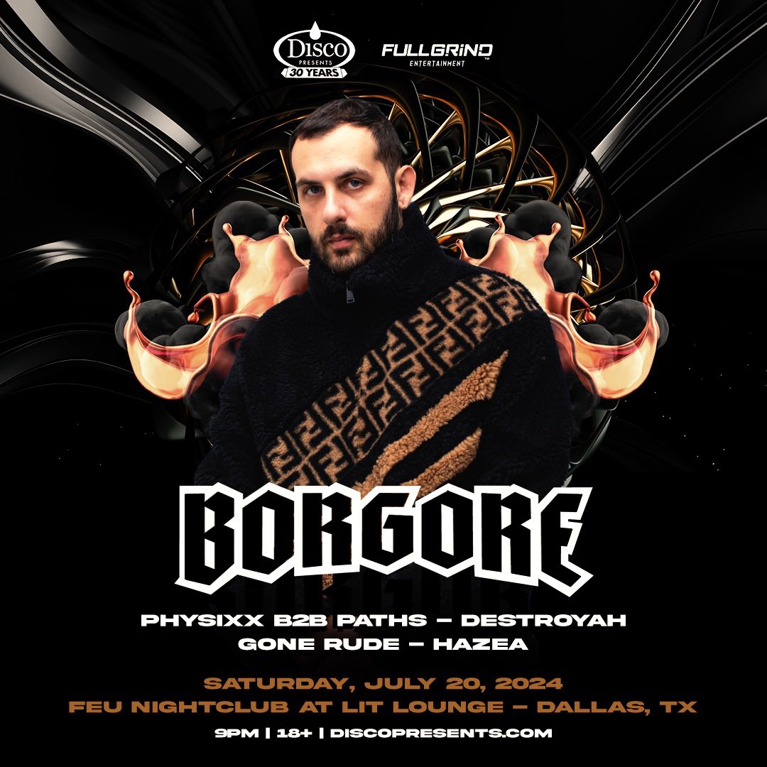 DallasEDMFamily's tweet photo. DALLAS! — Borgore Ticket Giveaway! 🎉
Here’s your chance to WIN 2 TICKETS to see the legend @Borgore this Saturday! 🫶🏼

How to Enter:
• Like &amp; Repost
• Tag 3 friends in the comments
• Follow @DiscoPresentsHQ &amp; @FullGrindTexas 

Winner chosen on 7/20 at noon! ❤️‍🔥 https://t.co/qHCtsg0gf2