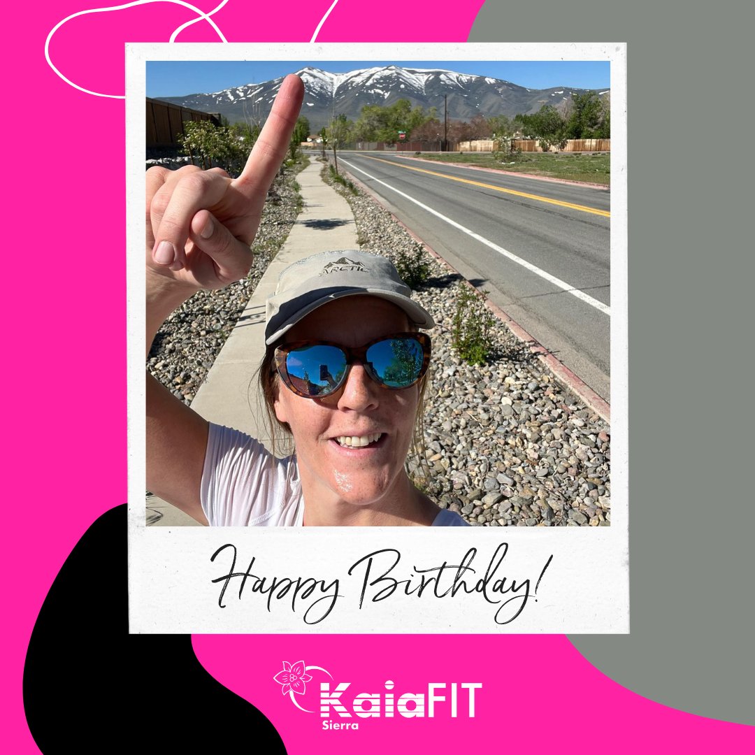 Happy birthday to our new yoga coach, Kate! We love your energy! ❤️ #kaiafitsierra #reno