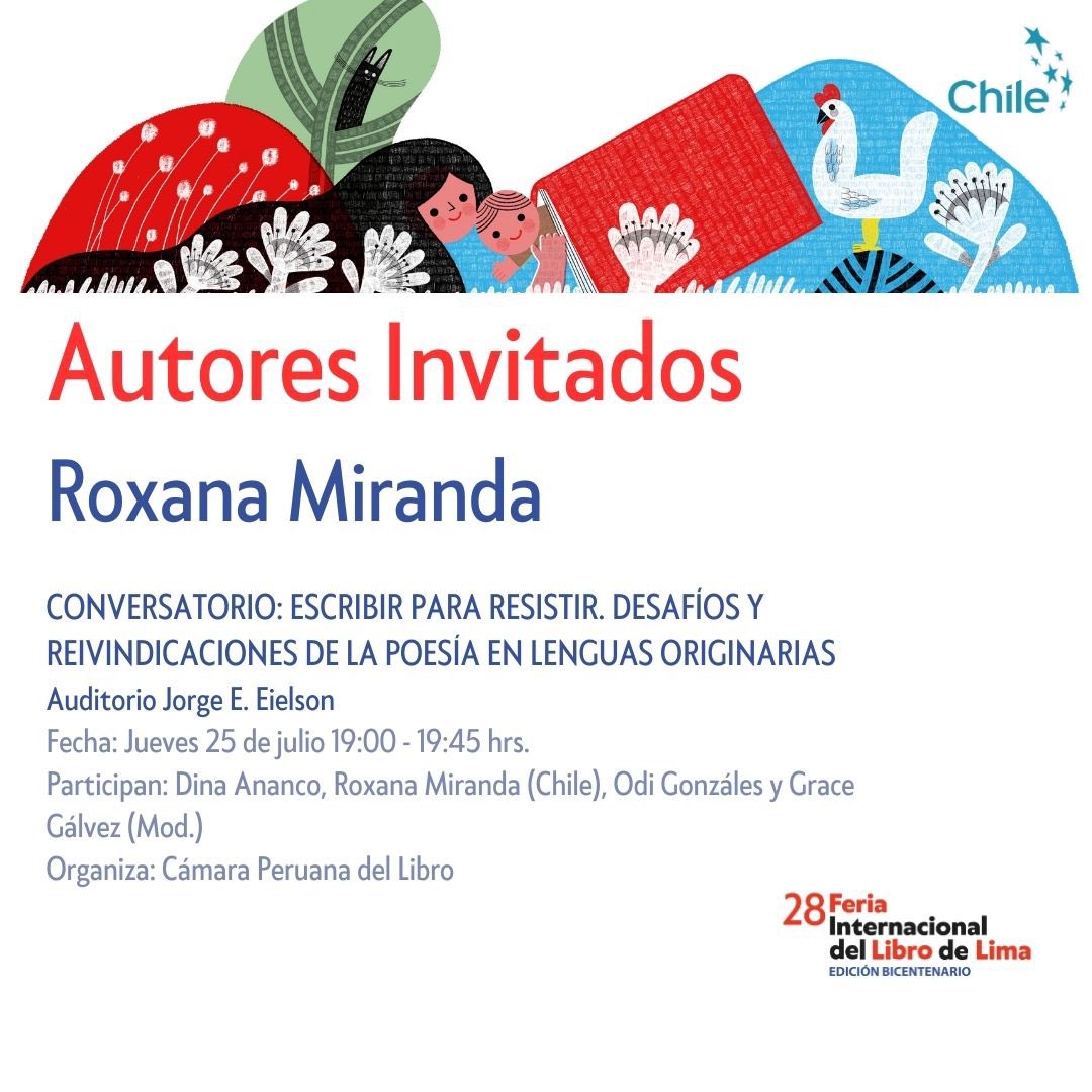 prochile_pe's tweet photo. #FILLIMA2024 Mañana tendremos destacados escritoras y escritores chilenos 🇨🇱.

👀👉Conócelos aquí 📷

@ProChile @diracchile @FILLima2024 @culturas_cl @BNChile https://t.co/cz08KLDn0U